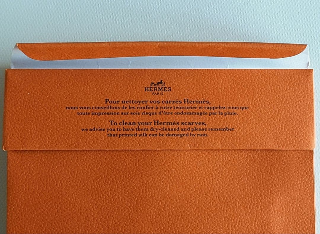 HERMES 青色 パターン ネクタイ　未使用