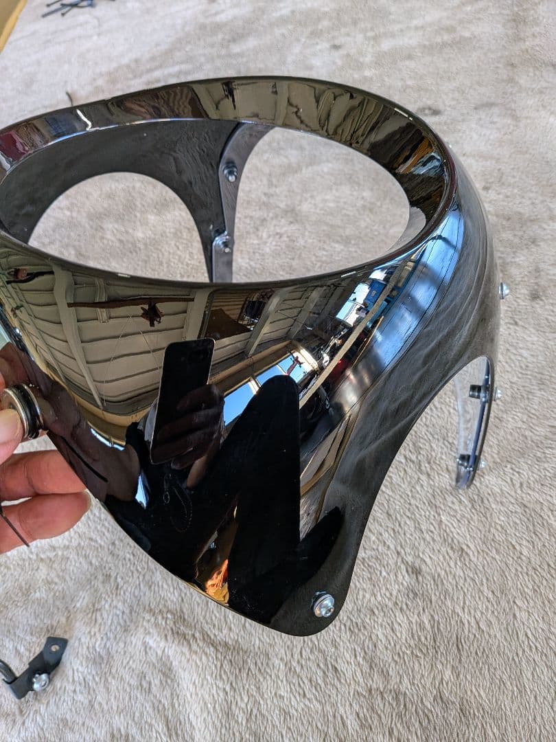 Ｗ８００カフェ　純正カウルセット　傷なし極上品　純正品なので細かな補修も心配なし