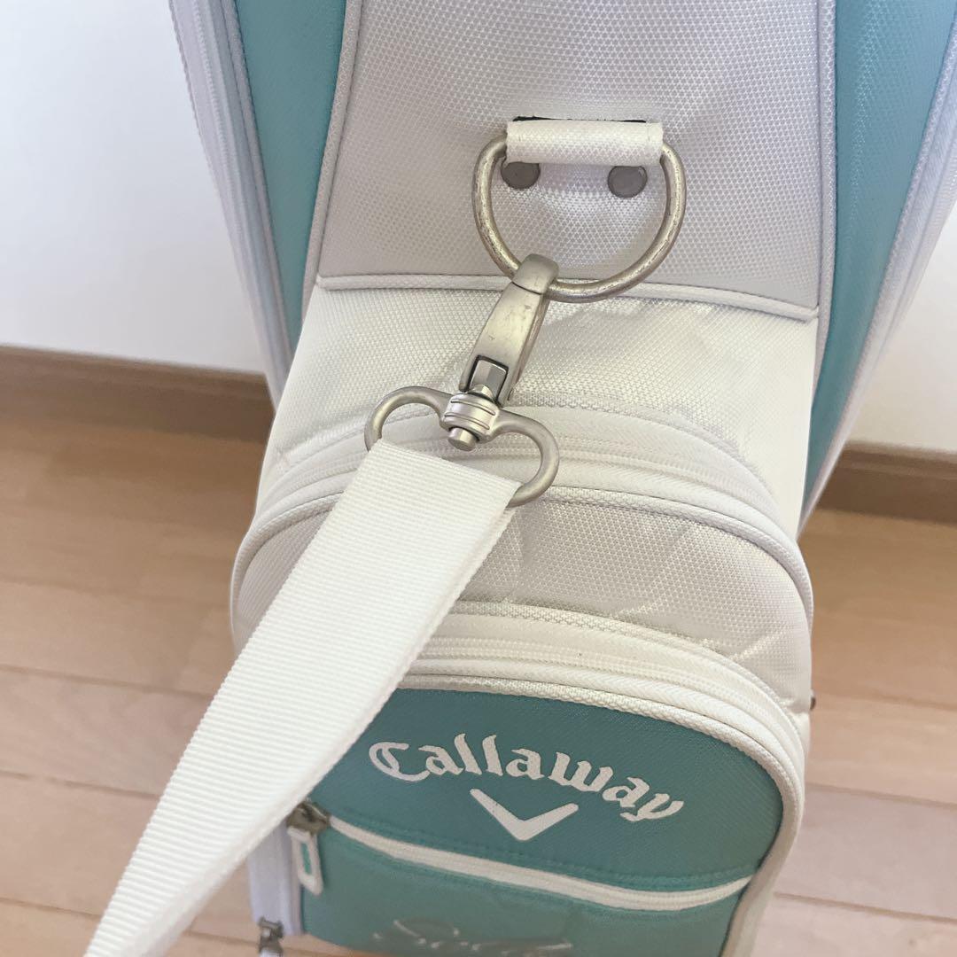 K276 Callaway レディースキャディバッグ ソレイユ マリンブルー