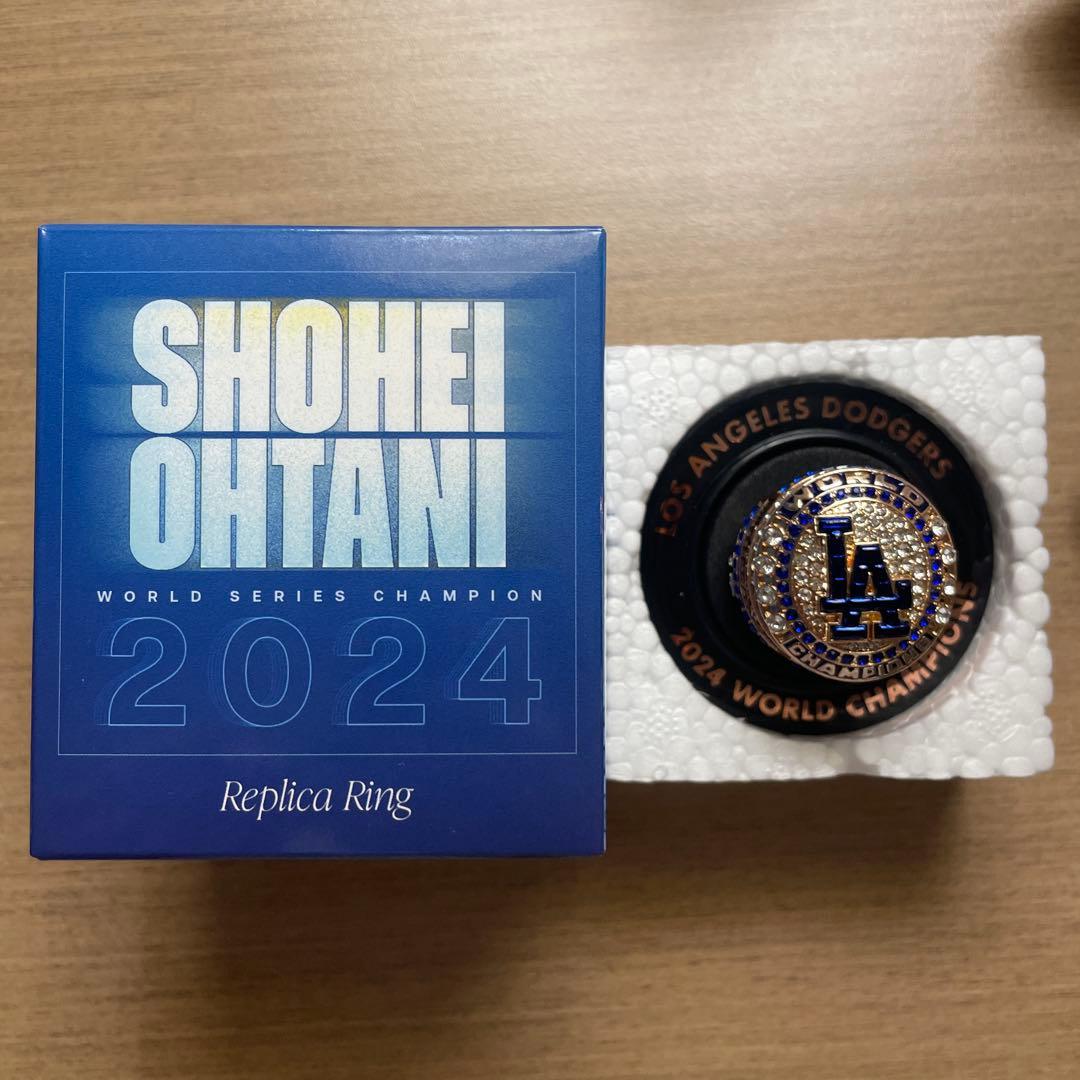 大谷翔平　ワールドシリーズリング　2024 8月6日配布