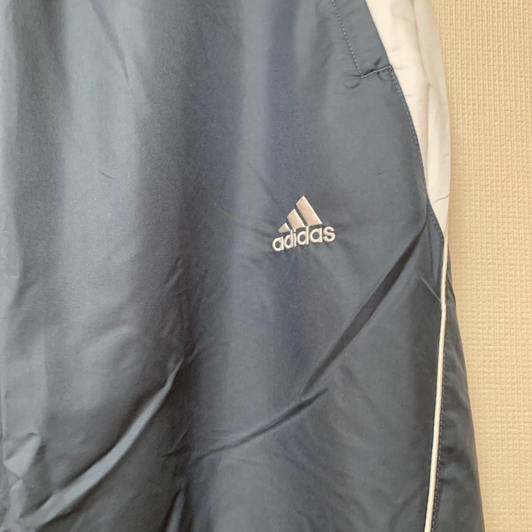 adidas メンズ 中綿ナイロンパンツ M グレー 新品・未使用
