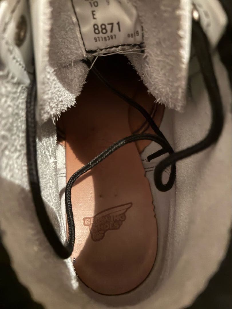 RED WING レッドウィング 8871 10E 28cm ホワイト レザー