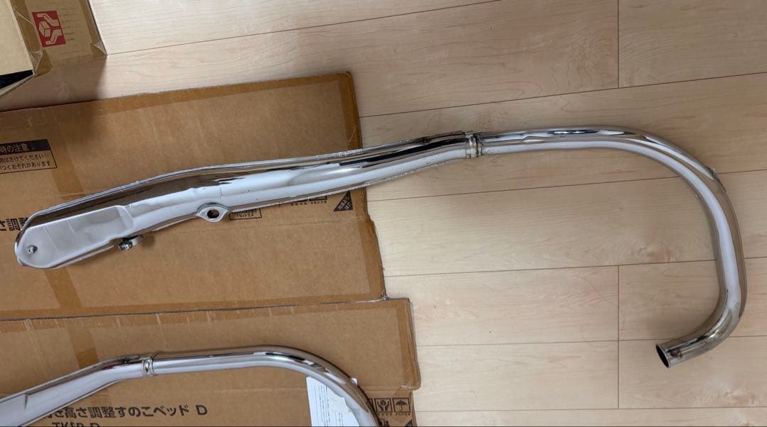 カワサキZ1 4バラマフラー