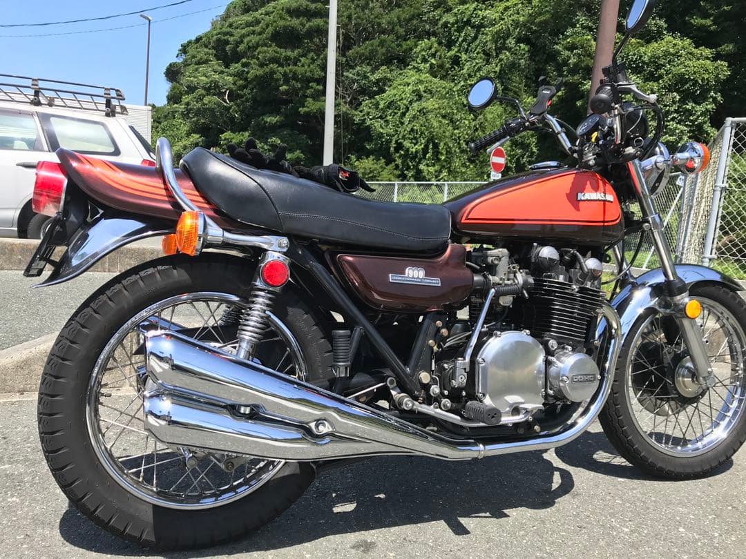 カワサキZ1 4バラマフラー