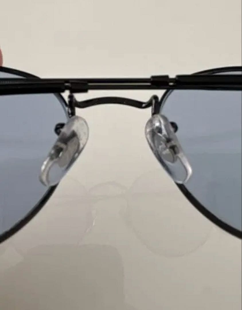 Ray Ban RB3447 ブルー ラウンドメタル 木村拓哉 サングラス