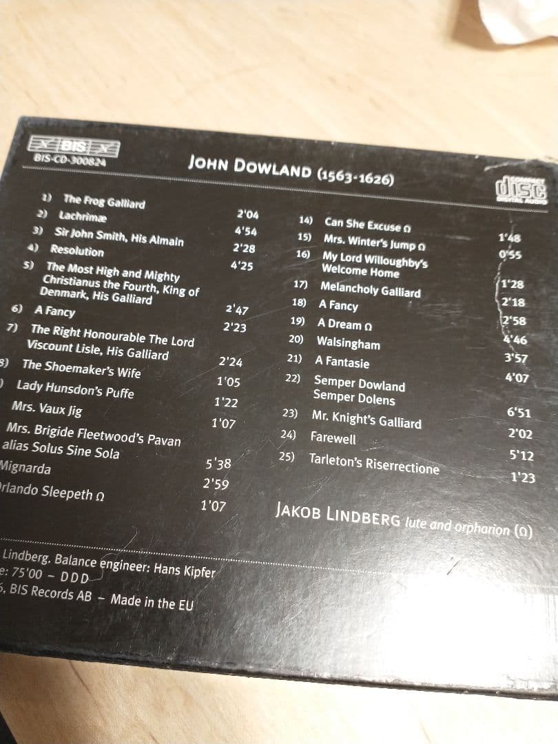 ★ Dowland Galliards & Fancies Jakob