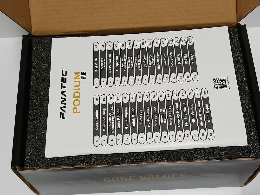 FANATEC PODIUM HUB ゴールド