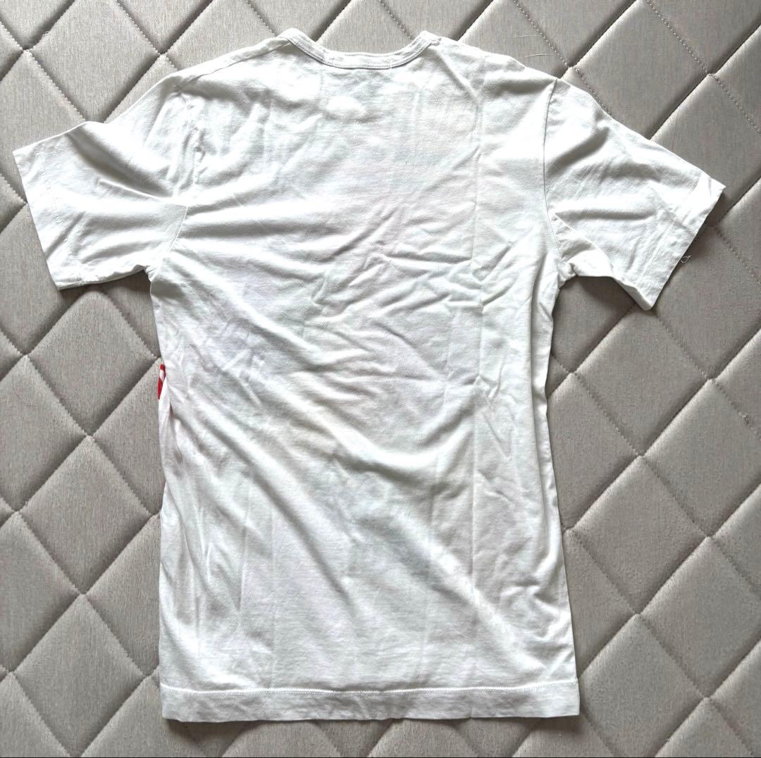 COMME des GARCONS 半袖Tシャツ 花柄　手書き風　フラワーT