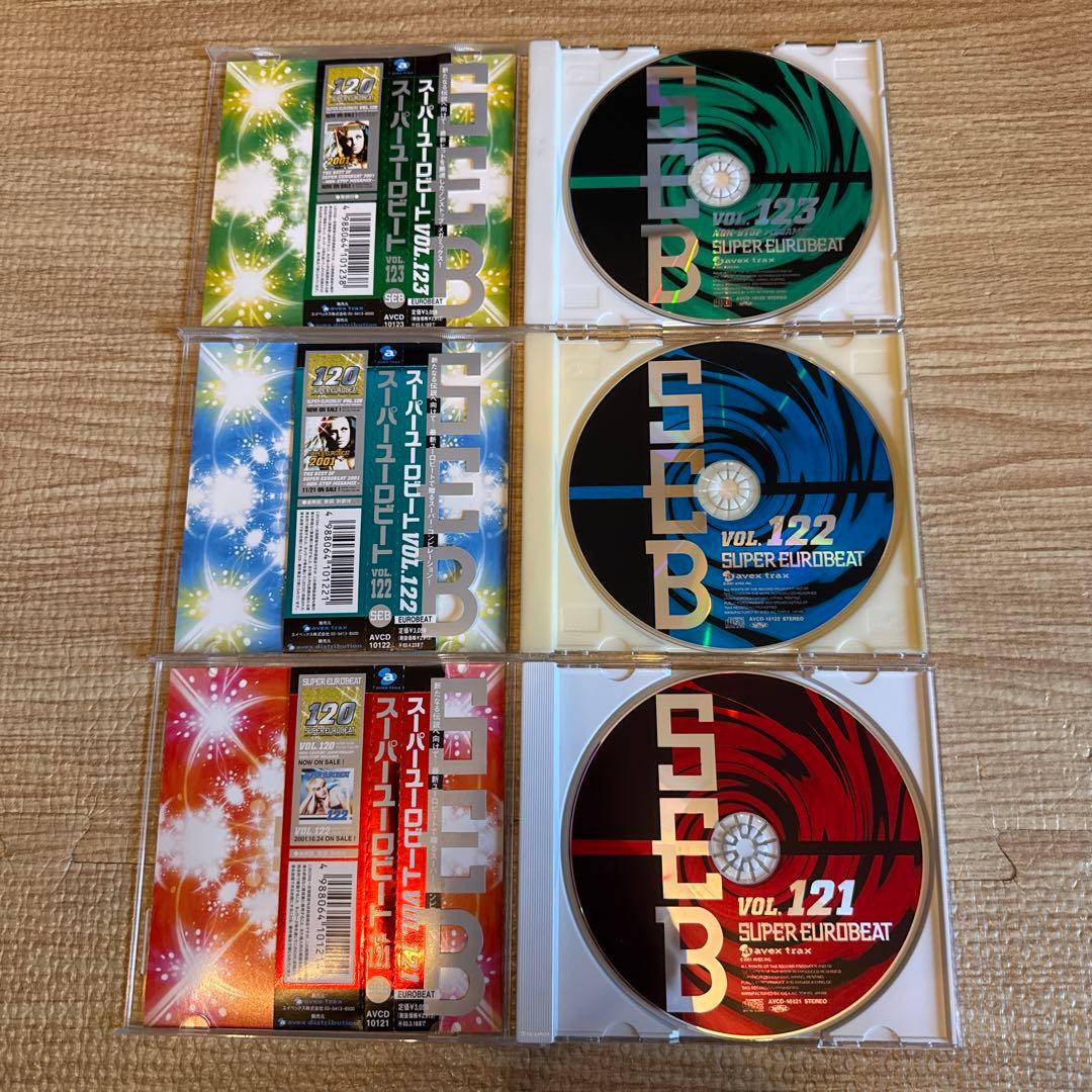 スーパーユーロビート VOL.121〜130