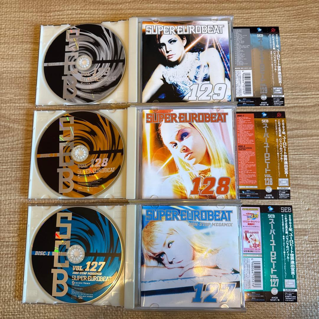 スーパーユーロビート VOL.121〜130