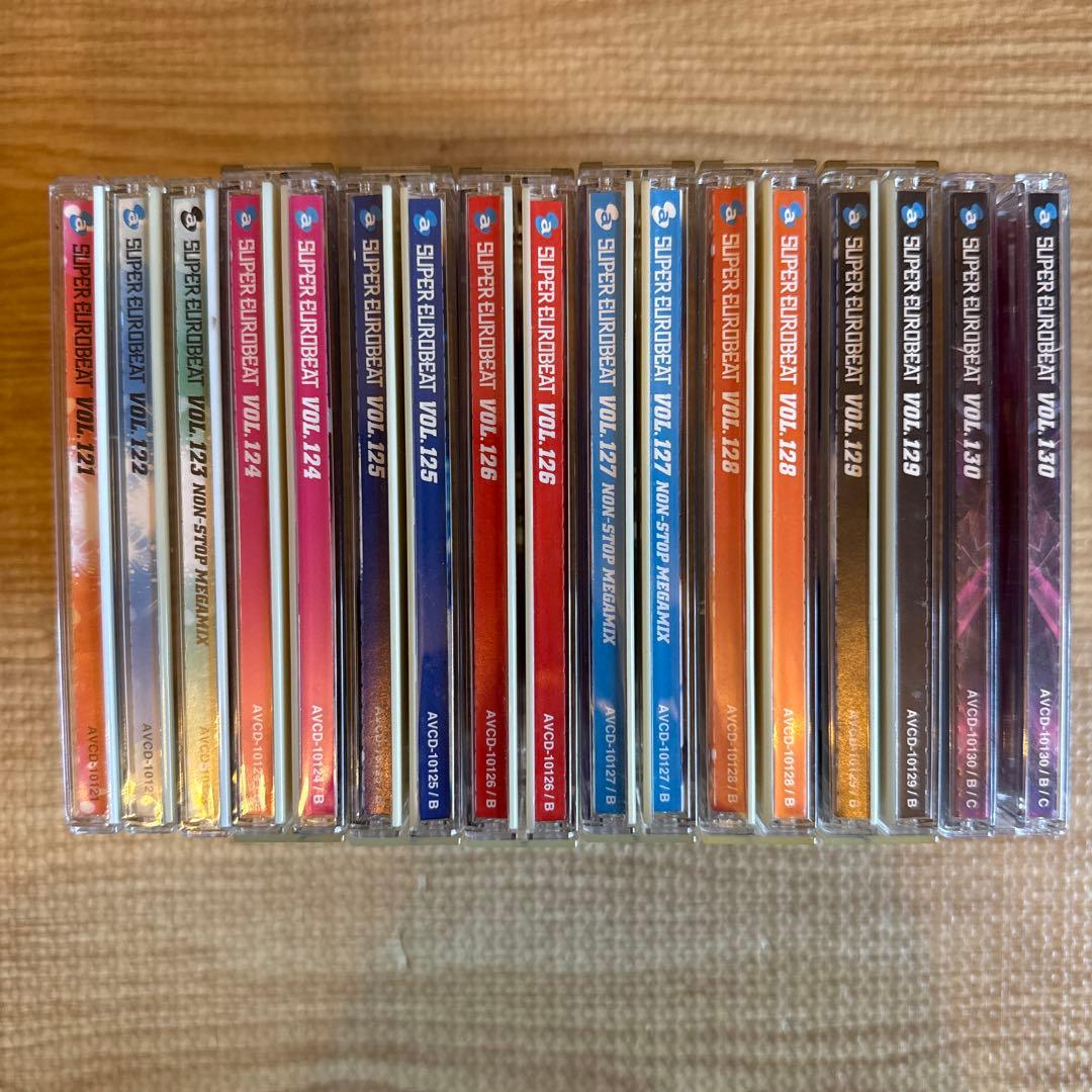 スーパーユーロビート VOL.121〜130