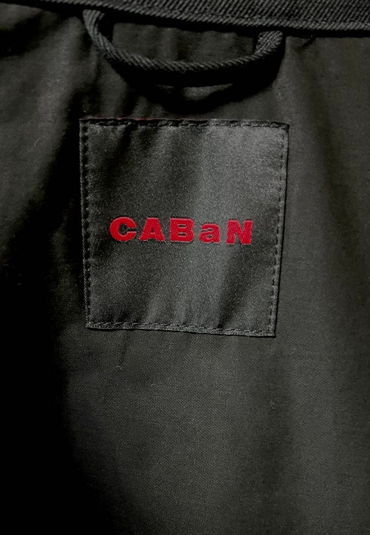 CABaN キャバン ウールギャバジンスタンドカラーコート　M
