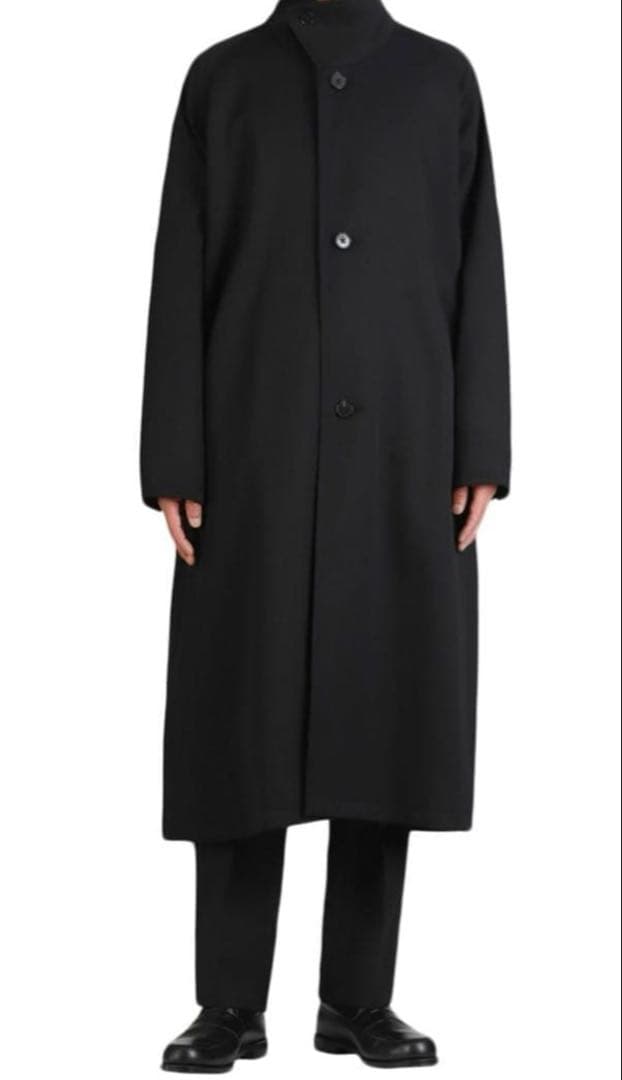 CABaN キャバン ウールギャバジンスタンドカラーコート　M