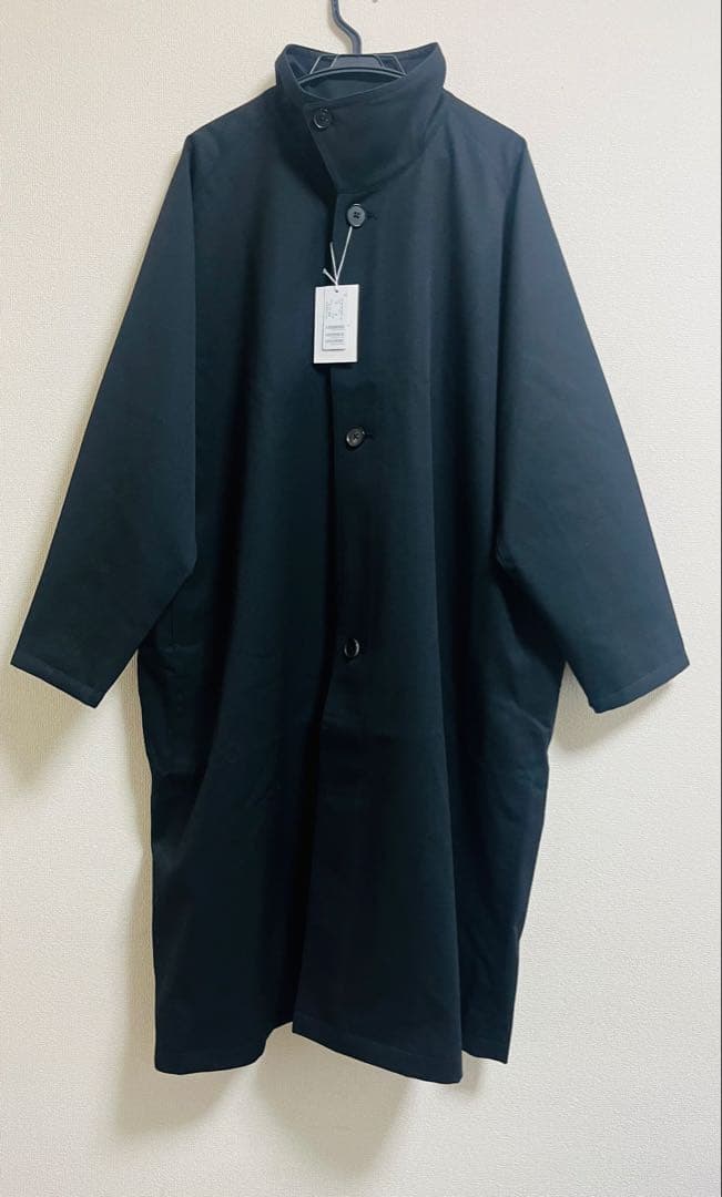 CABaN キャバン ウールギャバジンスタンドカラーコート　M