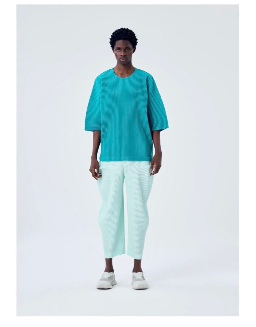 オムプリッセイッセイミヤケ　半袖シャツ