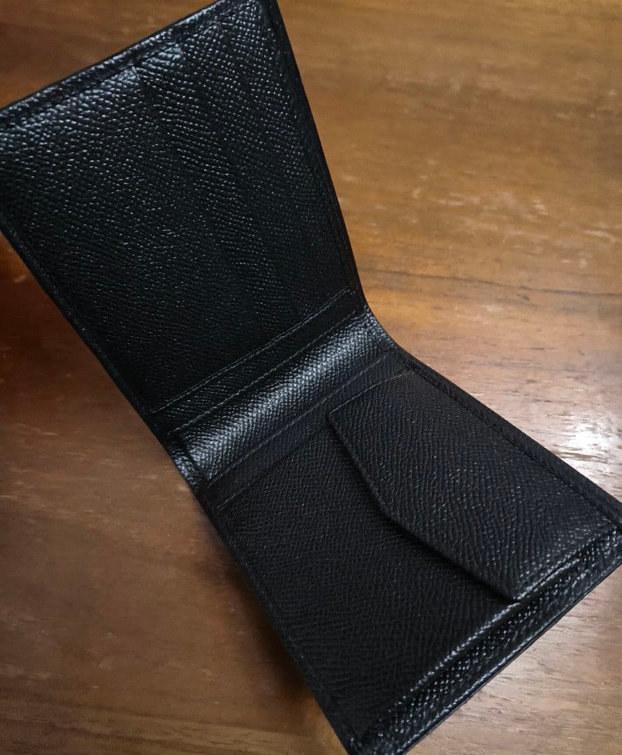 ドルチェ＆ガッバーナ　新品　メンズ　レザーウォレット(レオパード/ブラック二折)