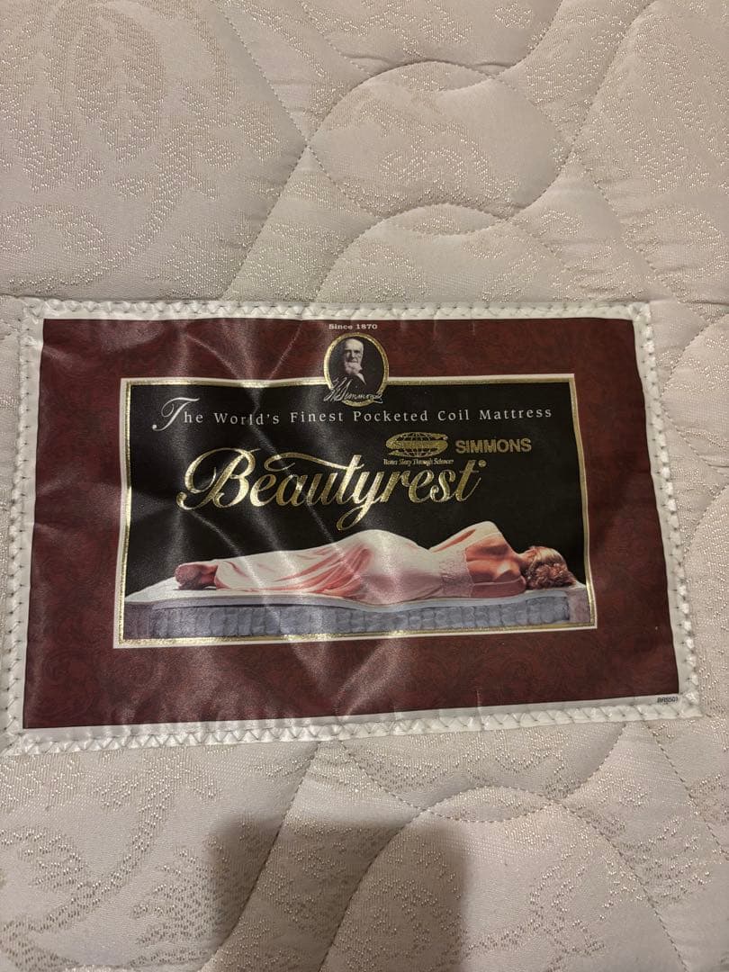 Simmons Beautyrest セミダブルマットレスと ベッドフレーム