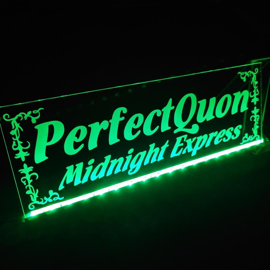 パーフェクトクオン④ UD LEDアクリルプレート トラック アンドン 安全窓