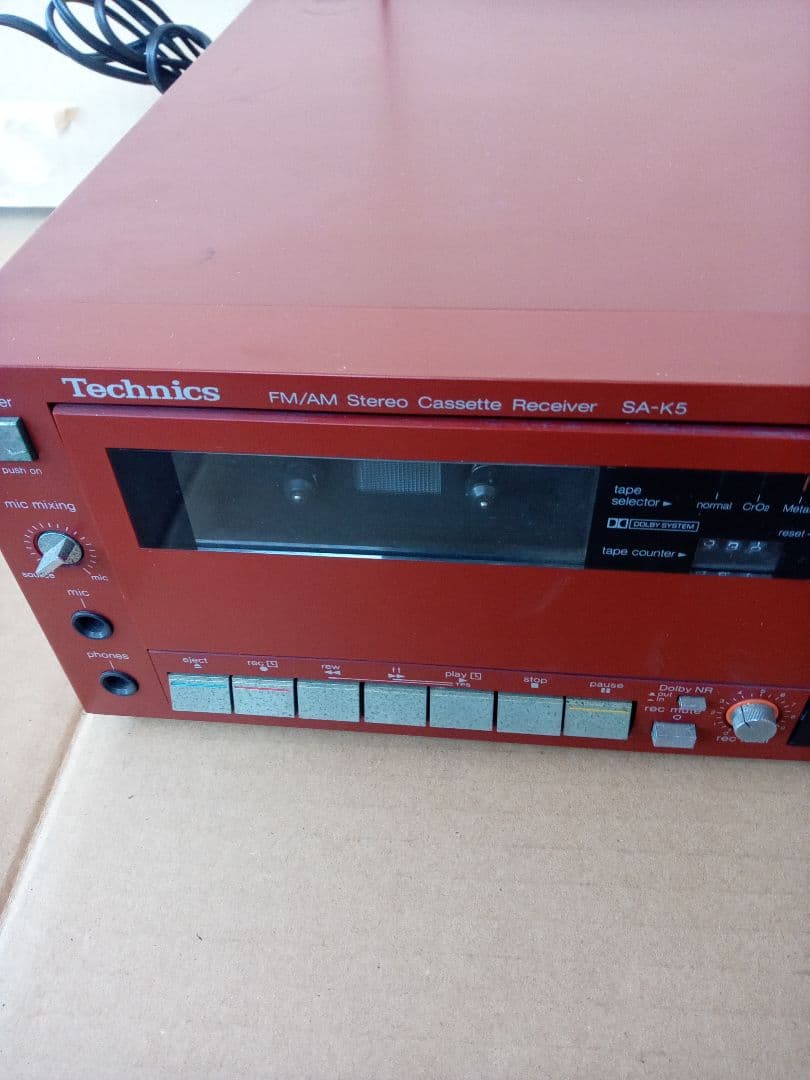 Technics テクニクス SL-5 SA-K5 SB-F08