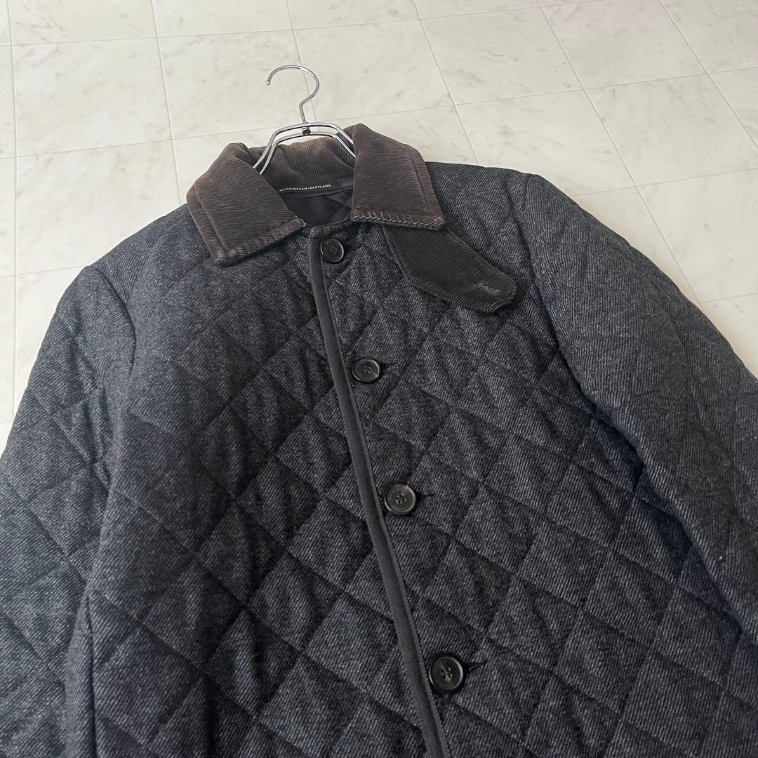 マッキントッシュ ロロピアーナ キルティングジャケット ウール コーデュロイ襟