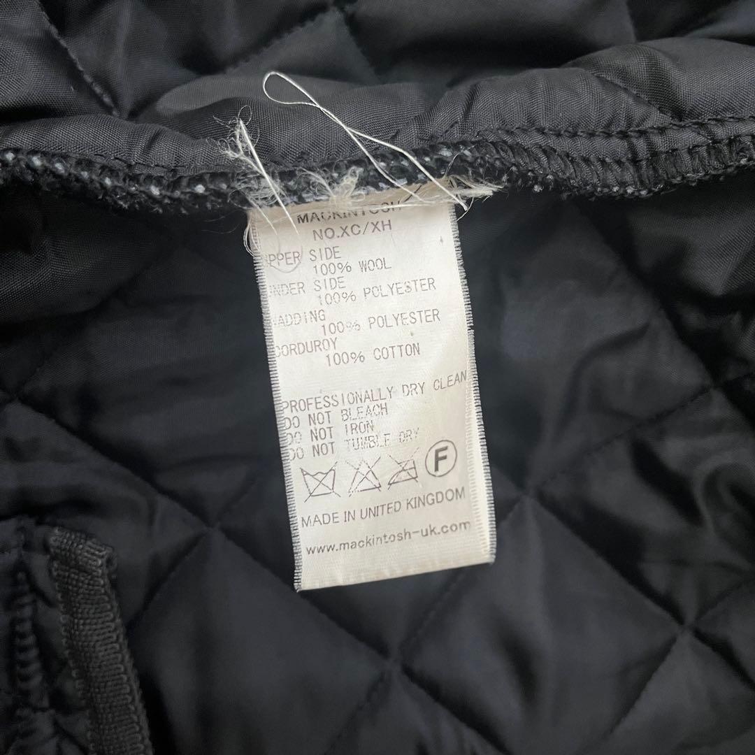 マッキントッシュ ロロピアーナ キルティングジャケット ウール コーデュロイ襟
