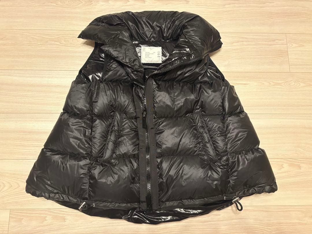 Sacai サカイ　puffer vest ダウンベスト size1 新品未使用