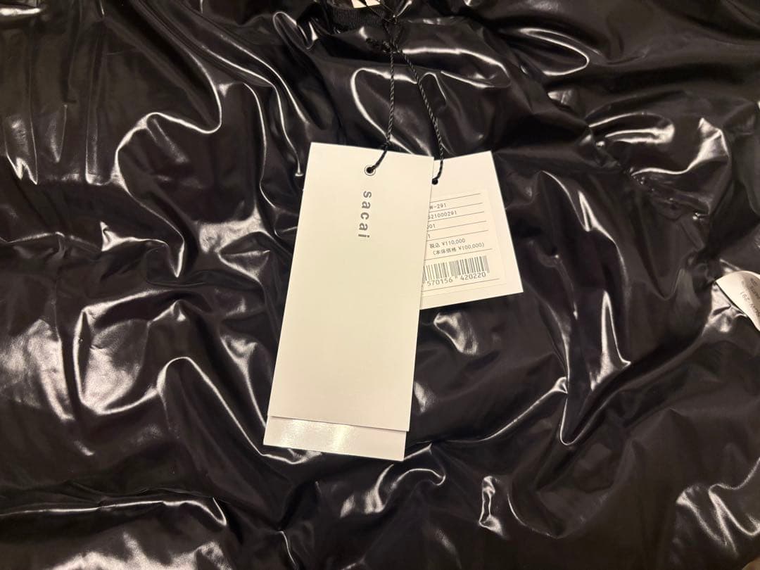 Sacai サカイ　puffer vest ダウンベスト size1 新品未使用