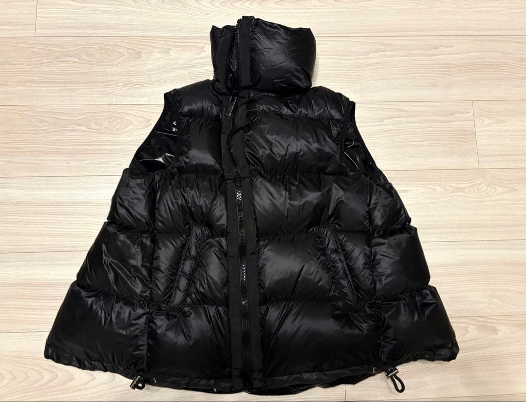 Sacai サカイ　puffer vest ダウンベスト size1 新品未使用