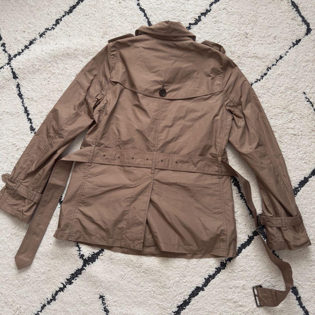 バーバリーロンドン　トレンチコート　2way ノバチェック　ベルト　ベージュ