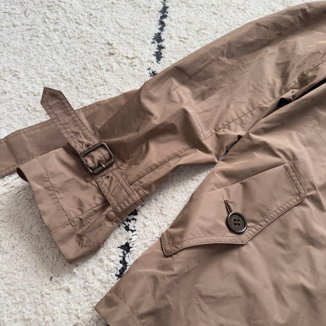 バーバリーロンドン　トレンチコート　2way ノバチェック　ベルト　ベージュ