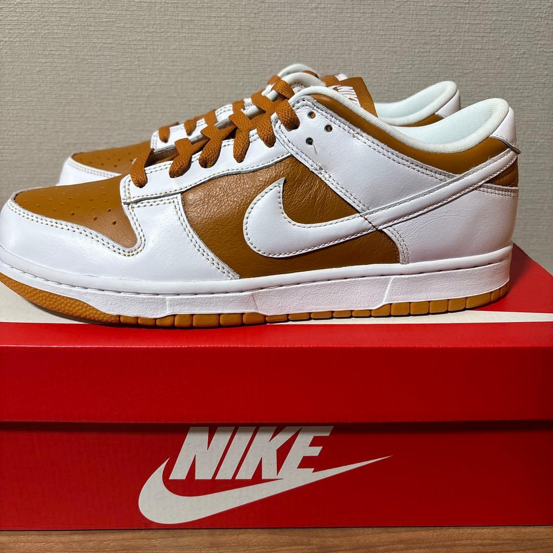 28.0cm Nike Dunk Low ホワイト/ブラウン