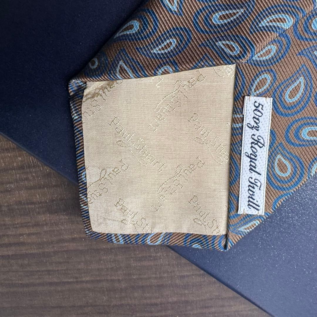 希少 ポールスチュアート×ドレイクス 50oz  Twill ネクタイ