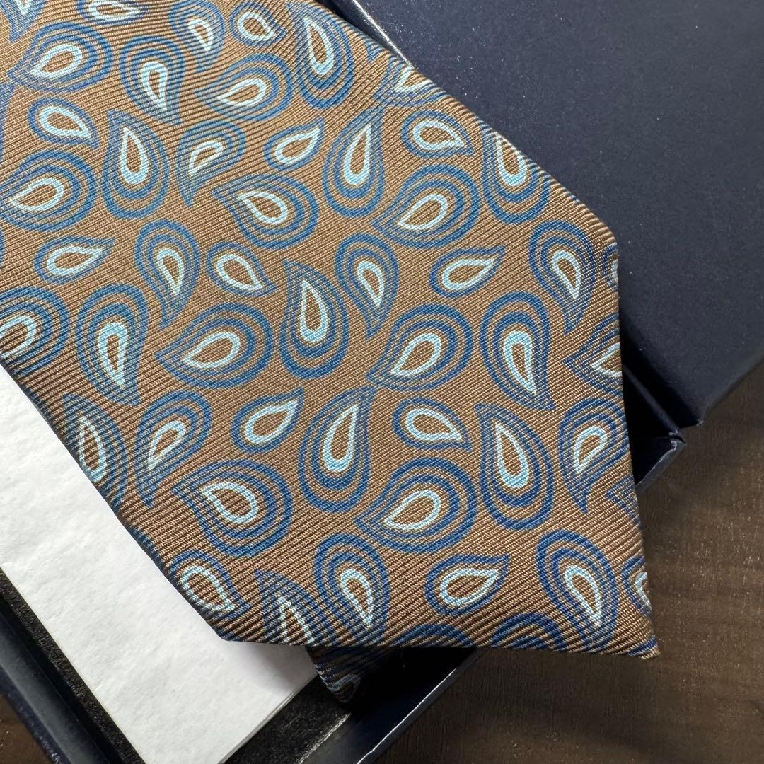 希少 ポールスチュアート×ドレイクス 50oz  Twill ネクタイ