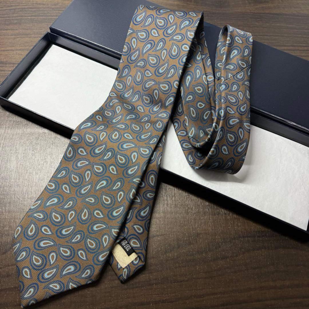 希少 ポールスチュアート×ドレイクス 50oz  Twill ネクタイ