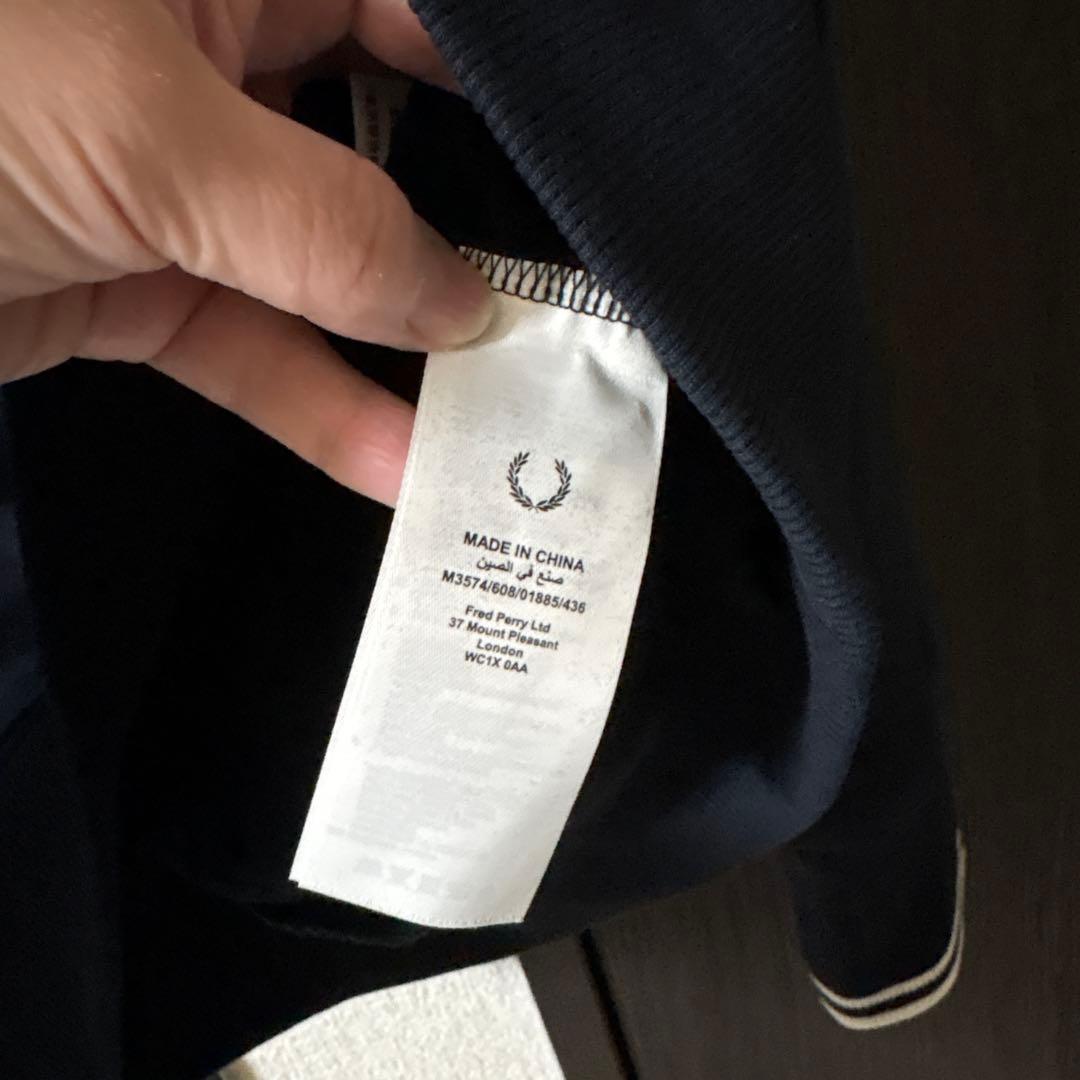 シップスFRED PERRY: M3574 HALF ZIP SHIRT