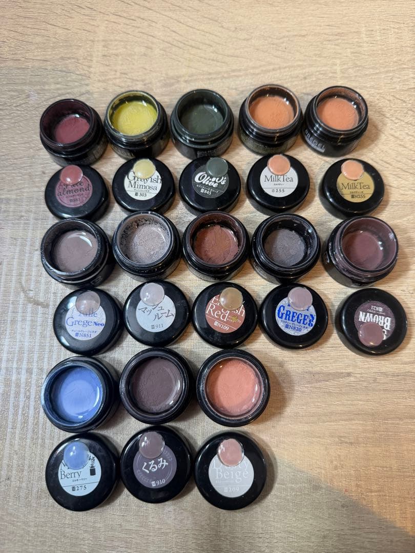 ジェルネイルカラー，パーツまとめ売り