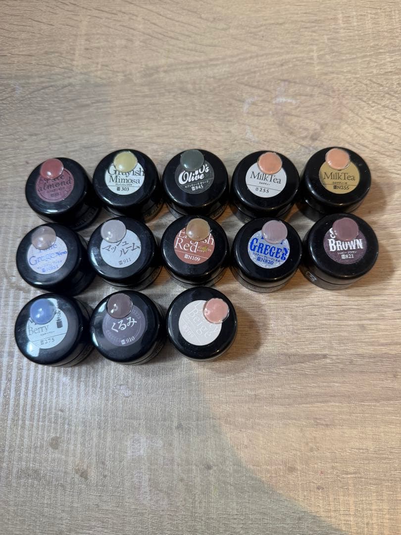 ジェルネイルカラー，パーツまとめ売り