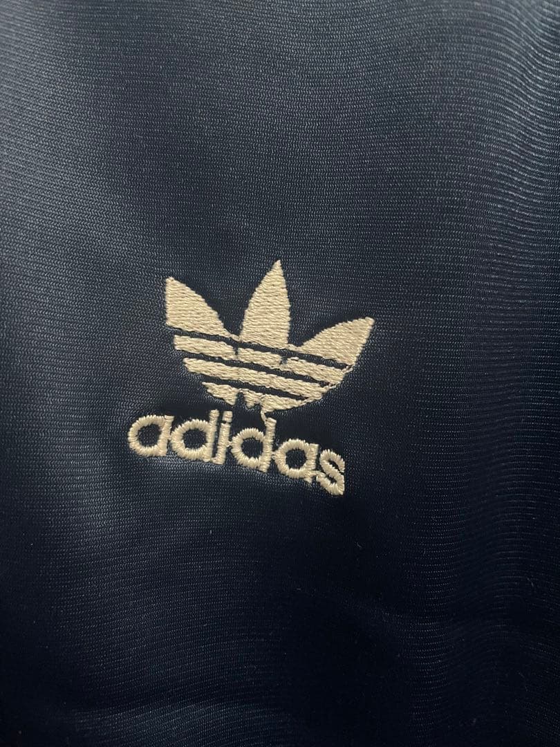【Made in USA】80's adidas ATPジャケット ネイビー