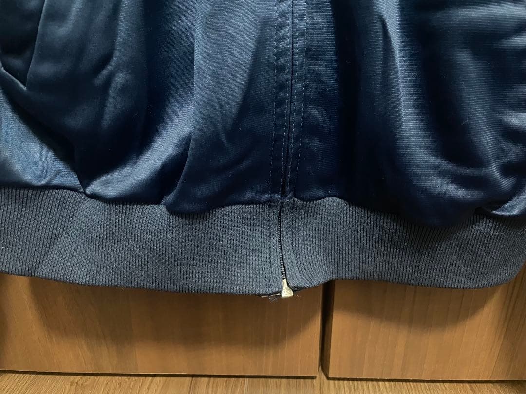 【Made in USA】80's adidas ATPジャケット ネイビー