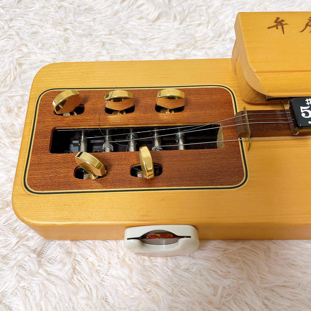 ★動作品★SUZUKI スズキ 電気大正琴 弁慶 説明書 ケース付き