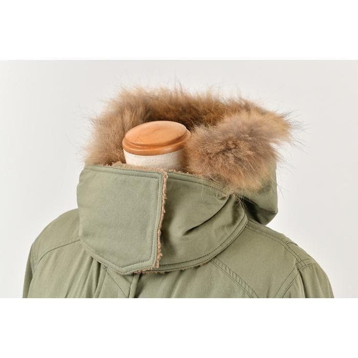 【得★61％引】ロッソROJ-968　グレー（L）ウィンターショートモッズコート