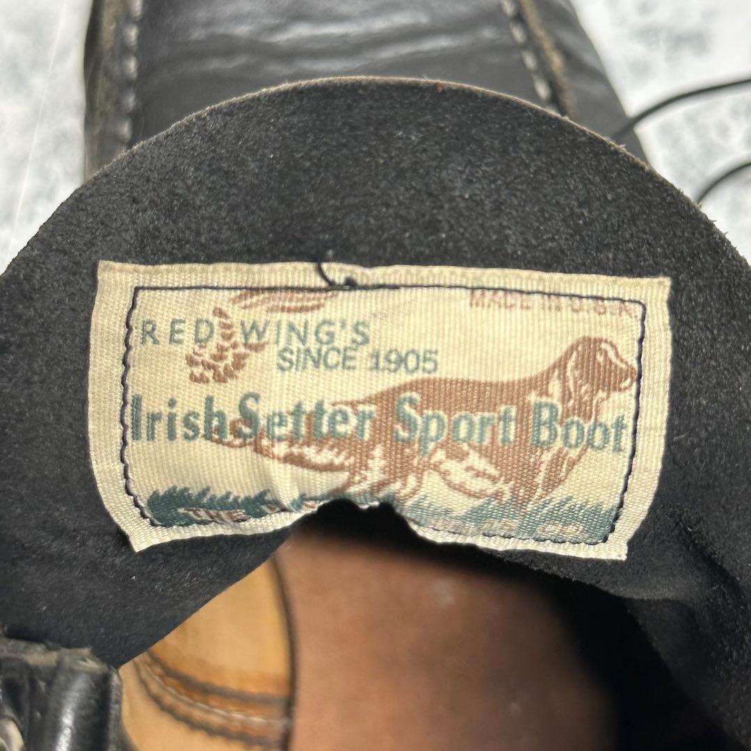 ★80s★ RED WING 875 アイリッシュセッター 四角犬タグ 26cm