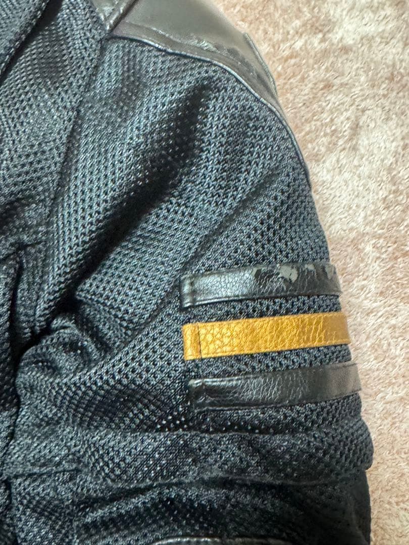 SIMPSON メッシュ ライダース ジャケット パンツ セットアップ Lサイズ