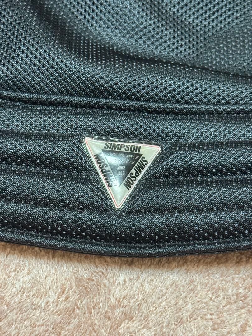 SIMPSON メッシュ ライダース ジャケット パンツ セットアップ Lサイズ