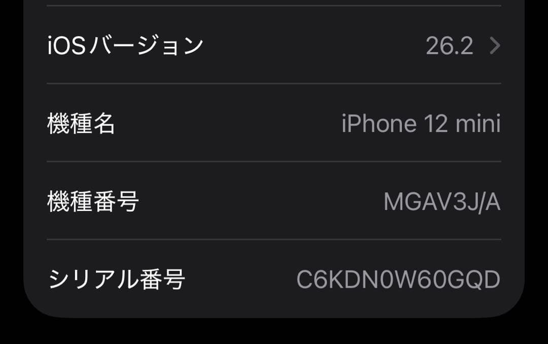 Apple iPhone 12mini ミントグリーン 本体　本文確認要