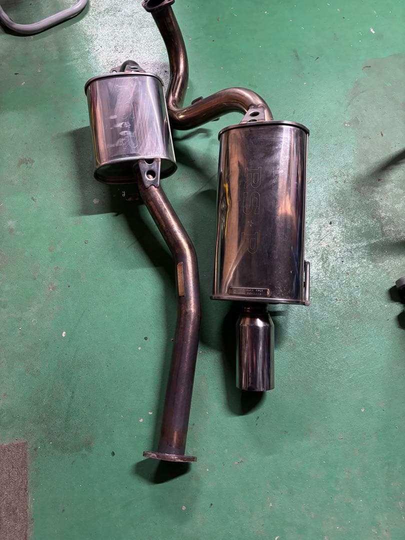 AE86 RSR デフ上マフラー　60パイ 当時物　送料込み