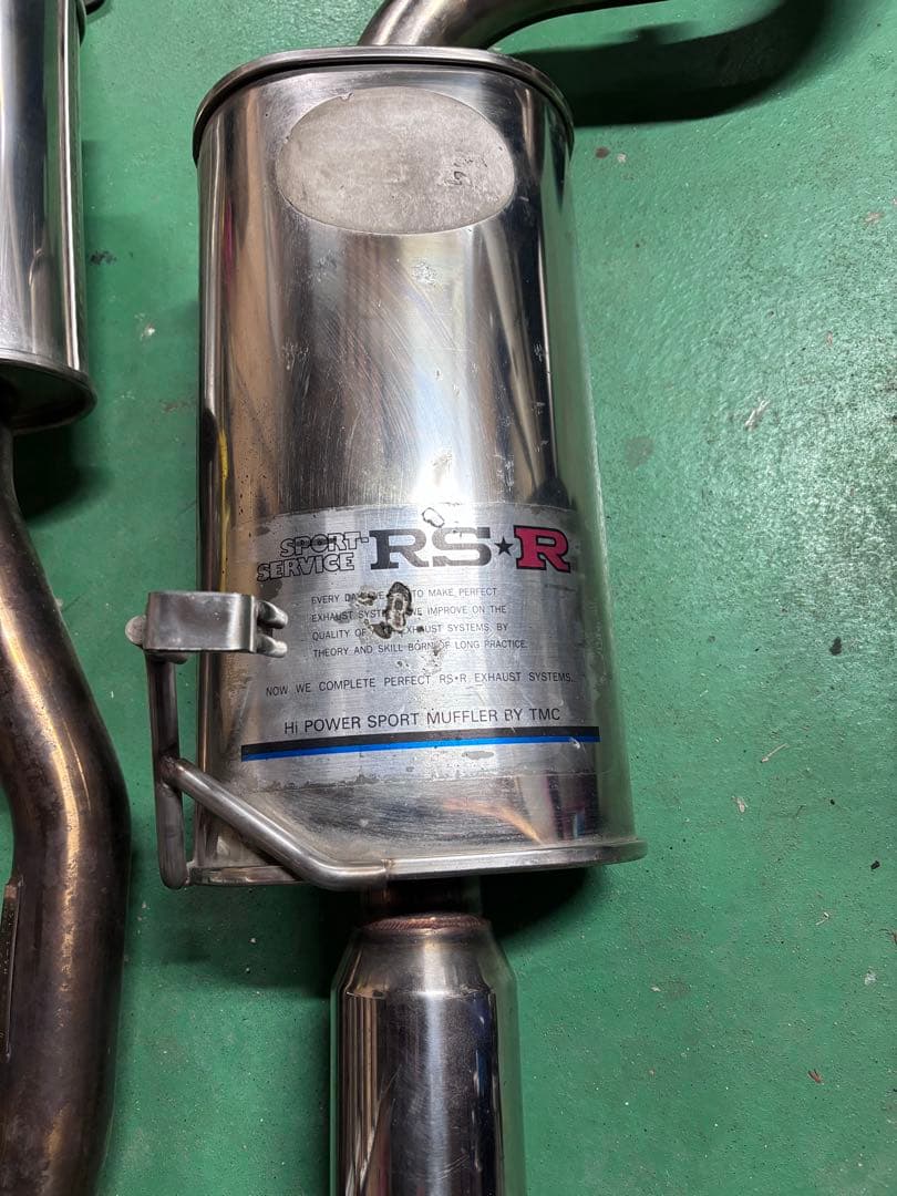 AE86 RSR デフ上マフラー　60パイ 当時物　送料込み