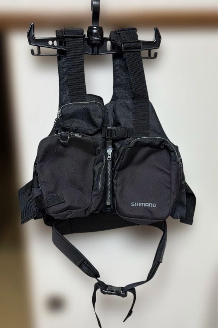 実釣未使用　美品シマノVF-025U サーフベスト　オマケ付き