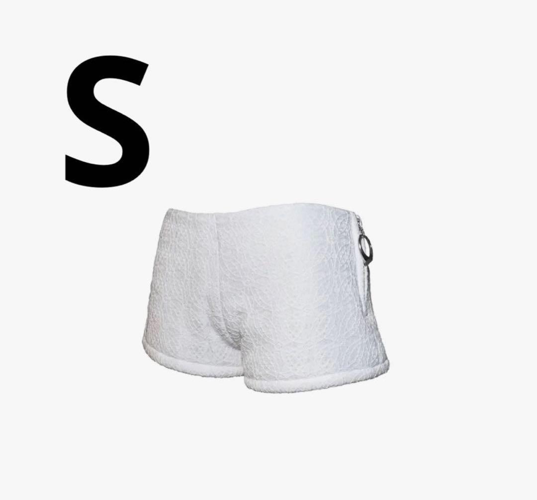 パンツ Theredthread S ring biker shorts lace S