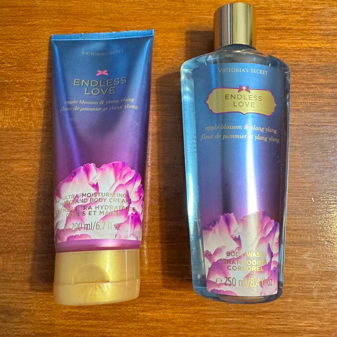ヴィクトリアシークレット　エンドレスラブ　ボディクリーム　ボディーウォッシュ